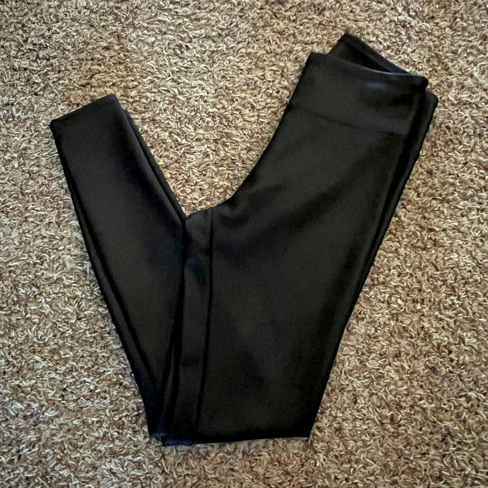 Express Faux Leather Leggings - S